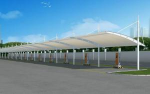 宜城市膜结构停车棚